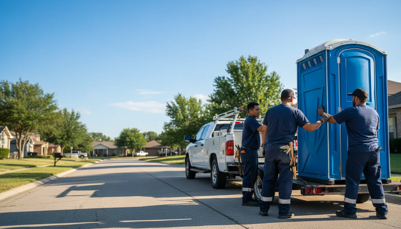 Portable Toilet Rental in Oakdale, IL near me